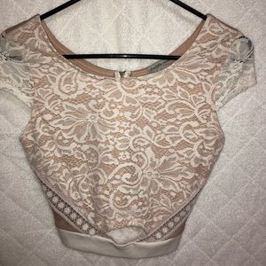 Lace Crop Top